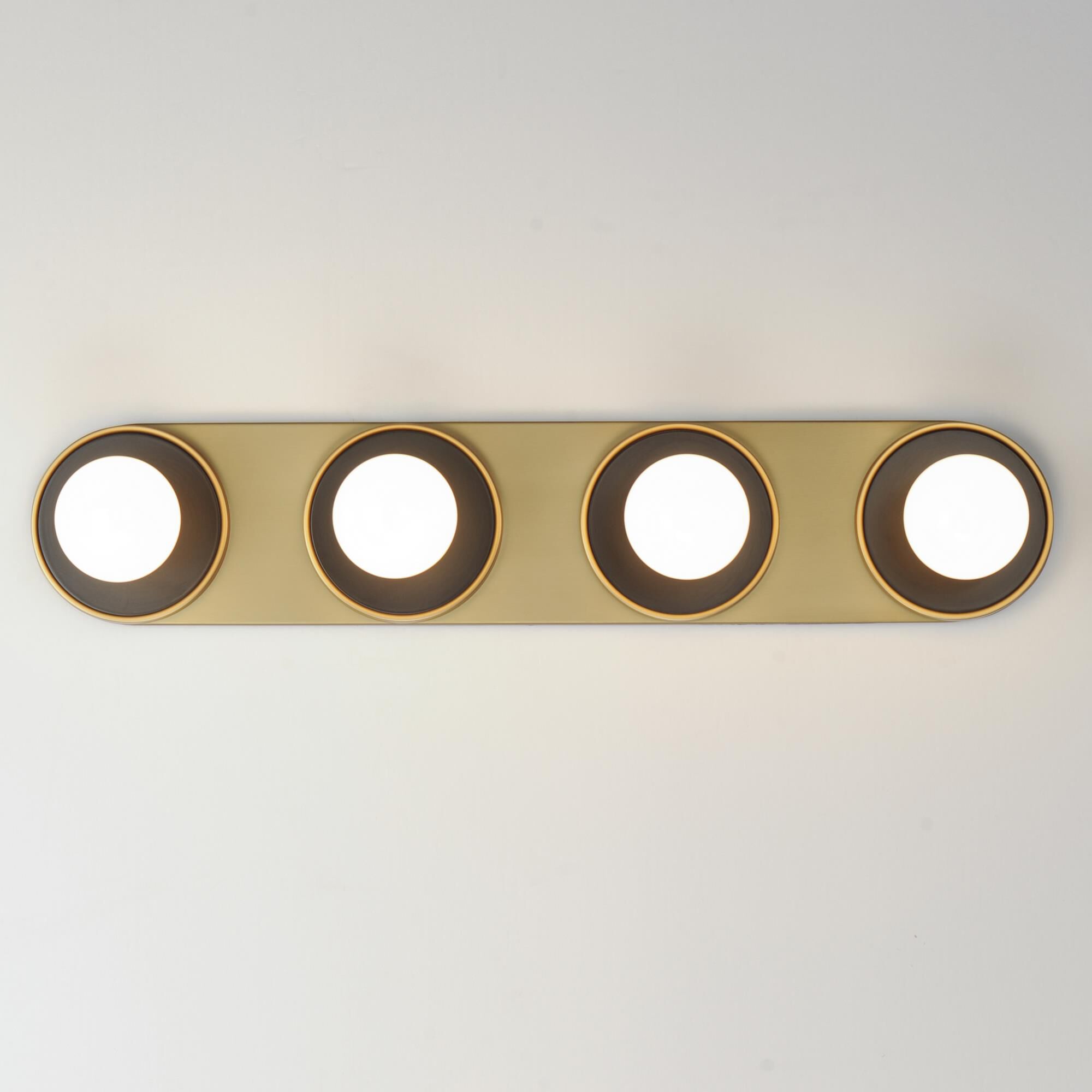 Shown in Black / Natural Aged Brass finish