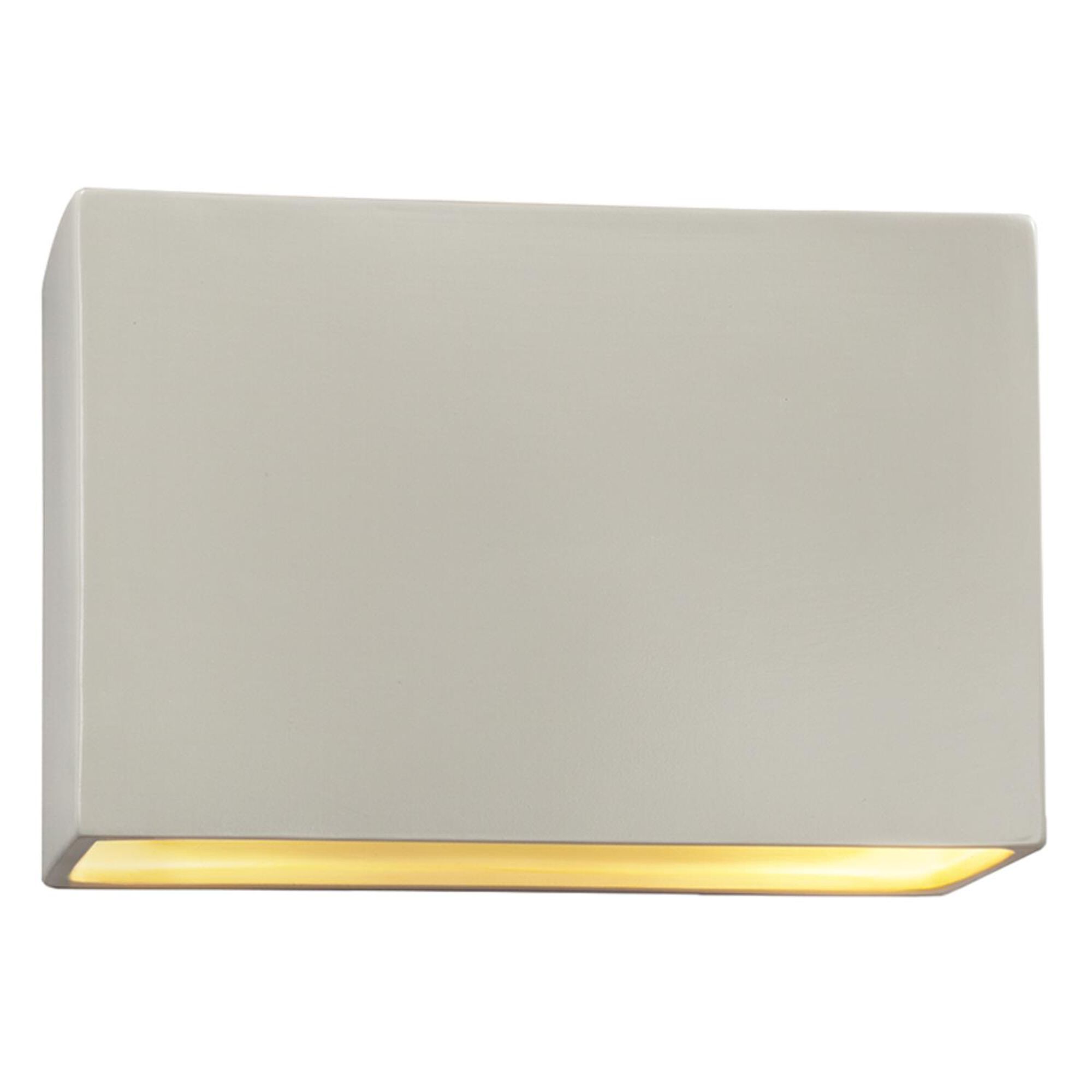 Shown in Matte White - Champagne Gold finish