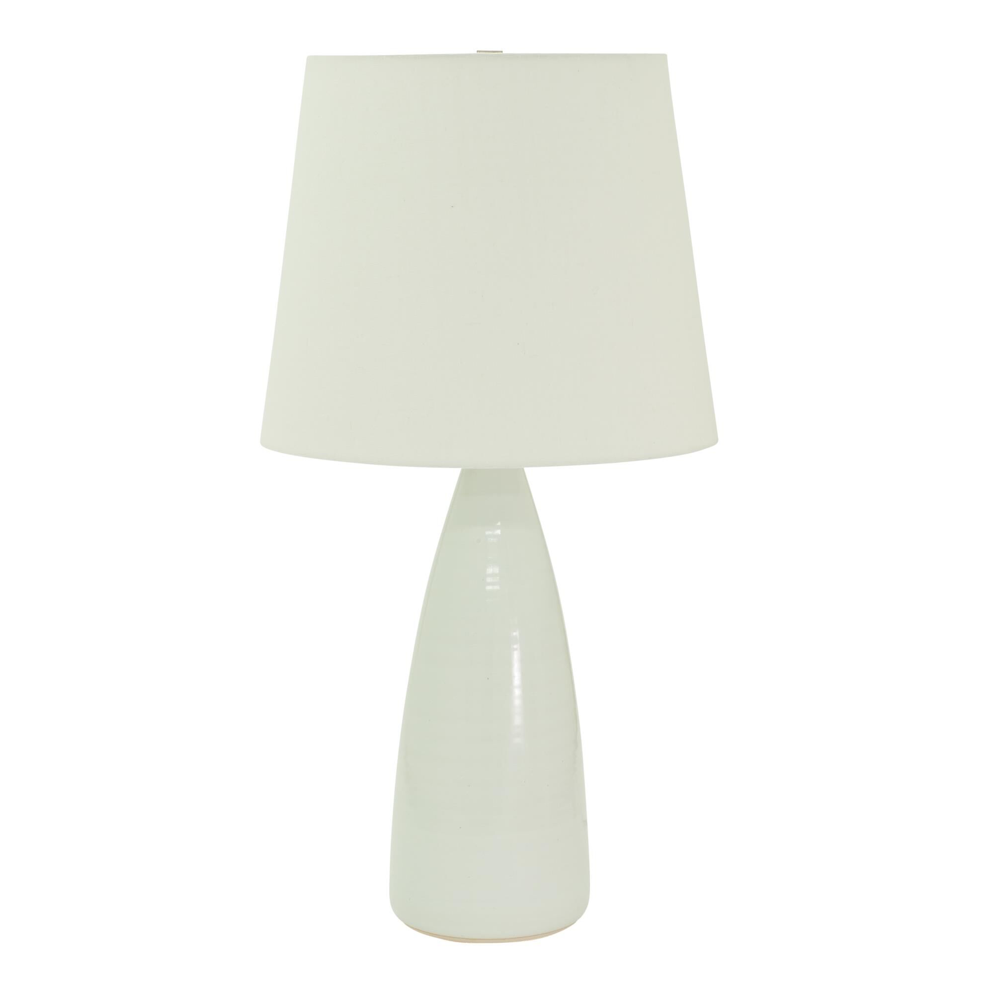 Shown in White Gloss finish and Off-White Linen Hardback shade