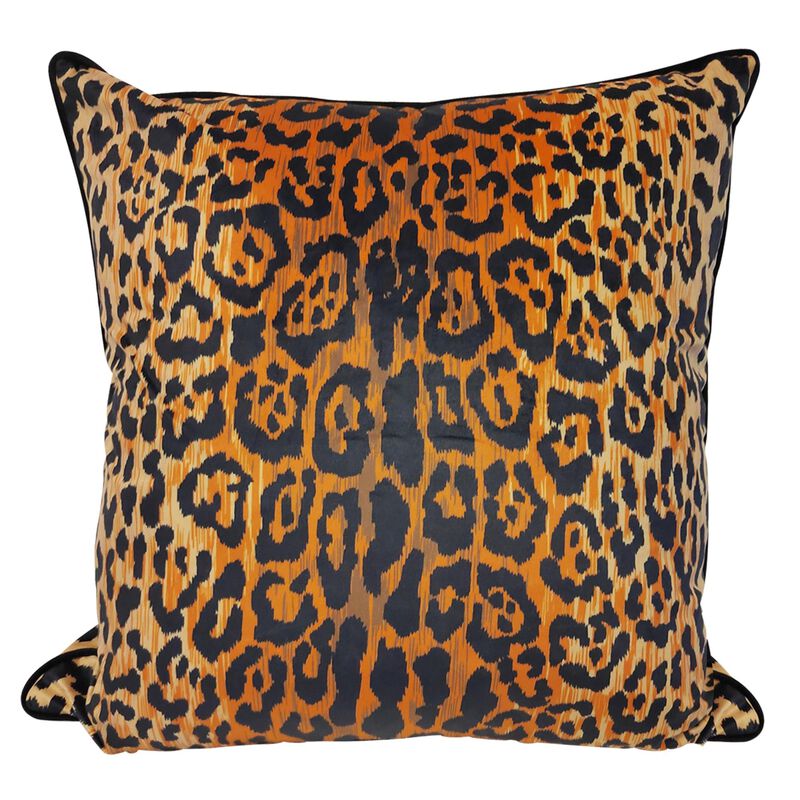 Dann Foley Jaguar Decorative Pillow by Stylecraft