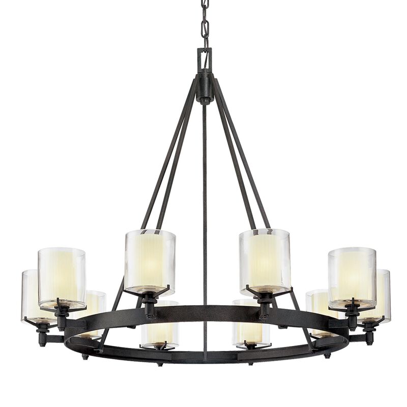 Arcadia 39.75 Inch Chandelier by Troy Lighting