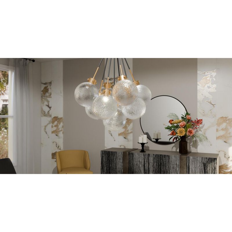 Soiree Multi Light Pendant by Quoizel