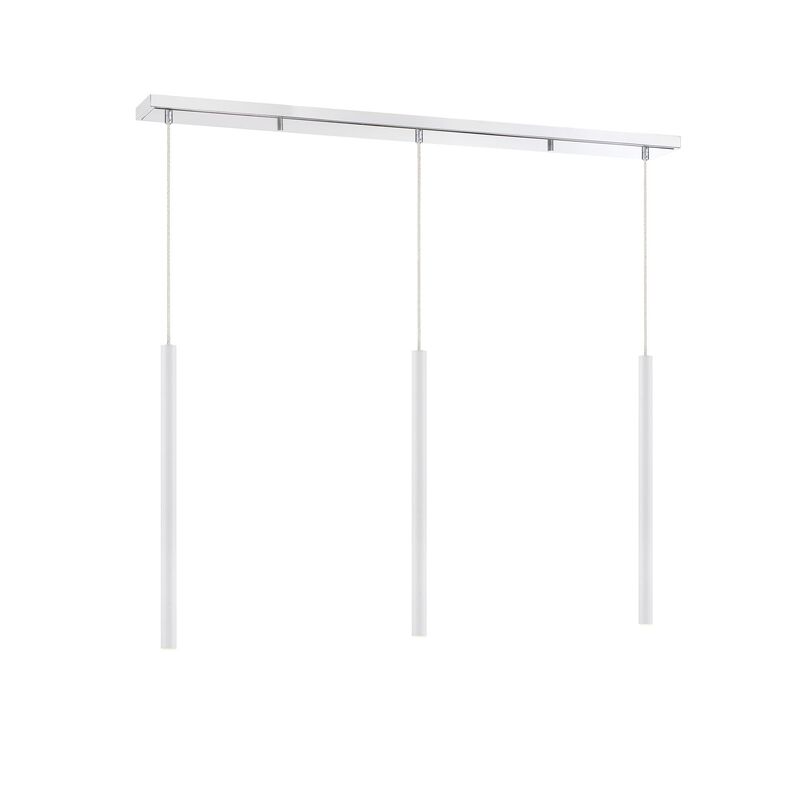 Forest 46 Inch 3 Light LED Linear Suspension Light by Z-Lite