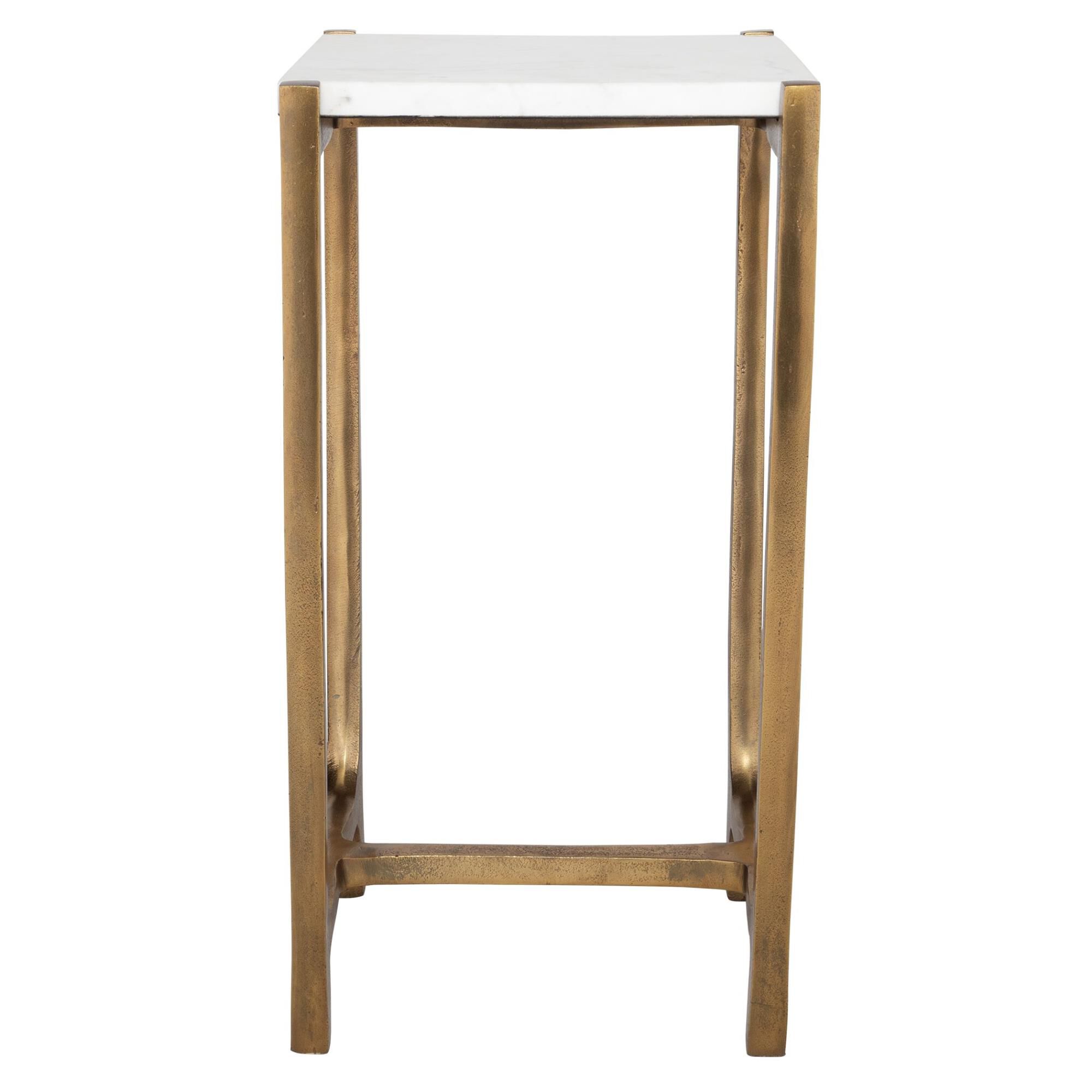 Shown in With Understated Sophistication, The Affinity Accent Table Complements With Ease. Featuring A Shapel finish