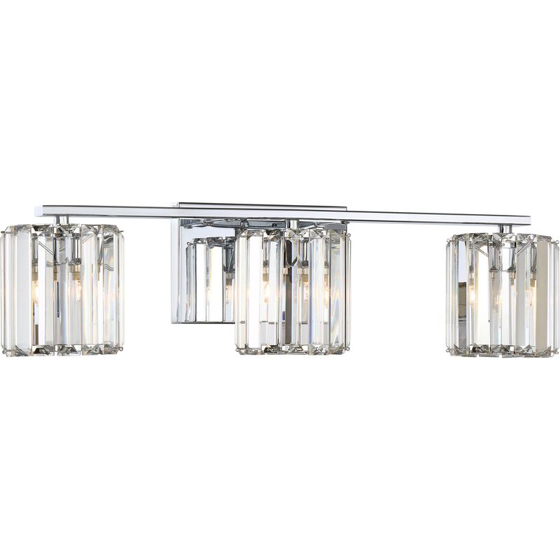 Platinum Collection Divine 22 Inch 3 Light LED Bath Vanity Light by Quoizel