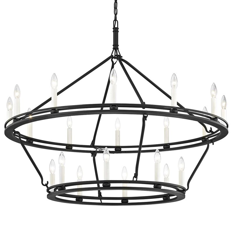 Sutton 44 Inch Chandelier by Troy Lighting