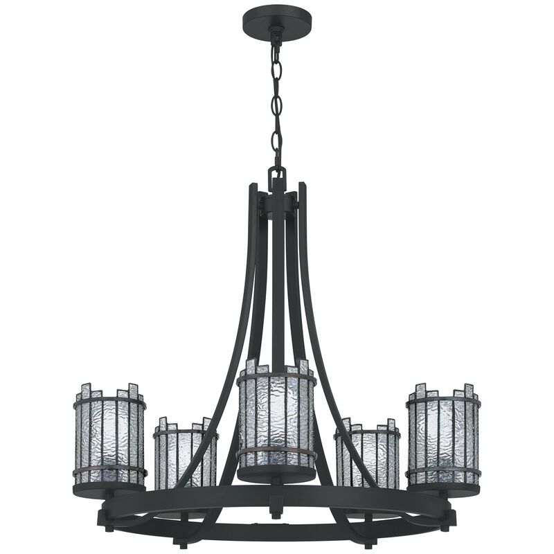 Hartman 26 Inch 5 Light Chandelier by Quoizel