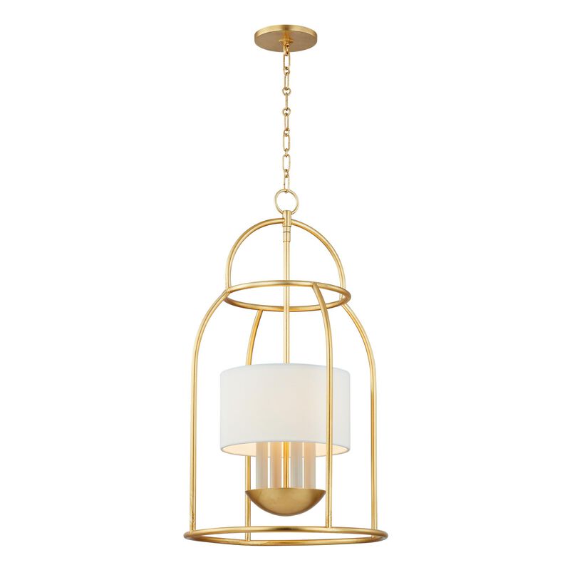 Delia 17 Inch Cage Pendant by Mitzi