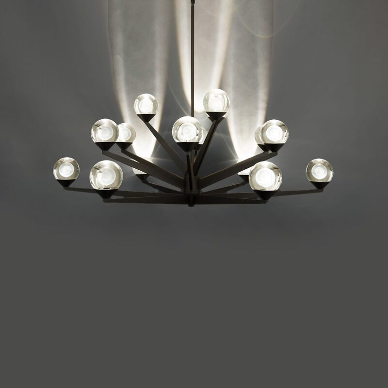 Double Bubble 42 Inch 15 Light LED Chandelier by Modern Forms