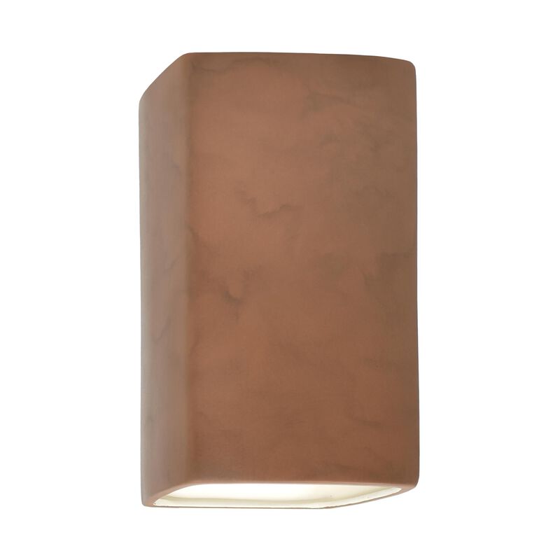 Ambiance 9 Inch Tall Outdoor Wall Light by Justice Design Group