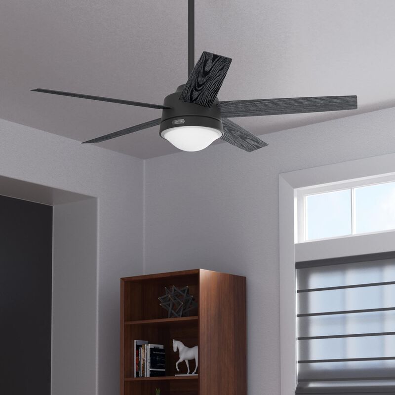 Lykke 52 Inch Ceiling Fan with Light Kit by Hunter Fan