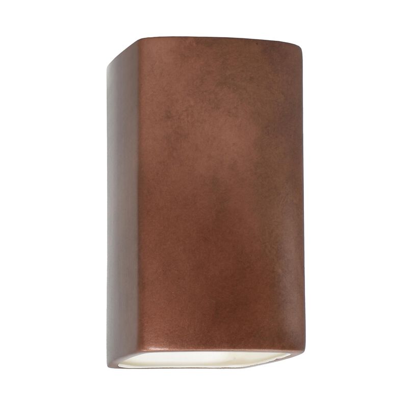 Ambiance 9 Inch Tall Outdoor Wall Light by Justice Design Group