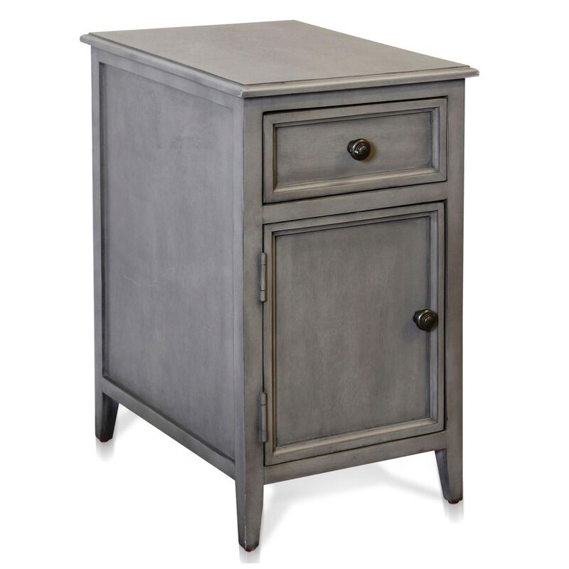 Vintage Gray End Table by Stylecraft