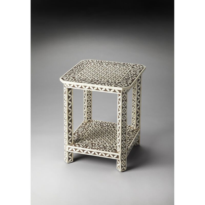 Bone Inlay Accent Table by Butler Specialty Company