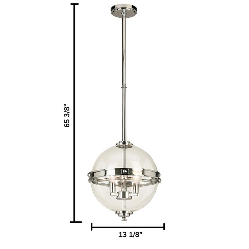 Eglo Cecilia 13 Inch Large Pendant by Eglo Lighting