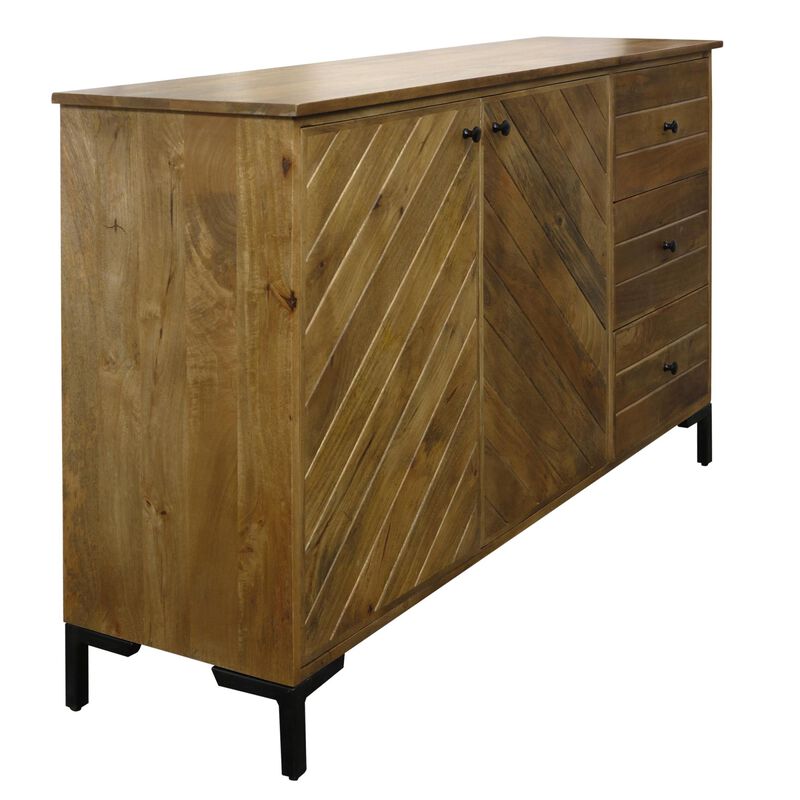 Plankwood Credenza by Stylecraft