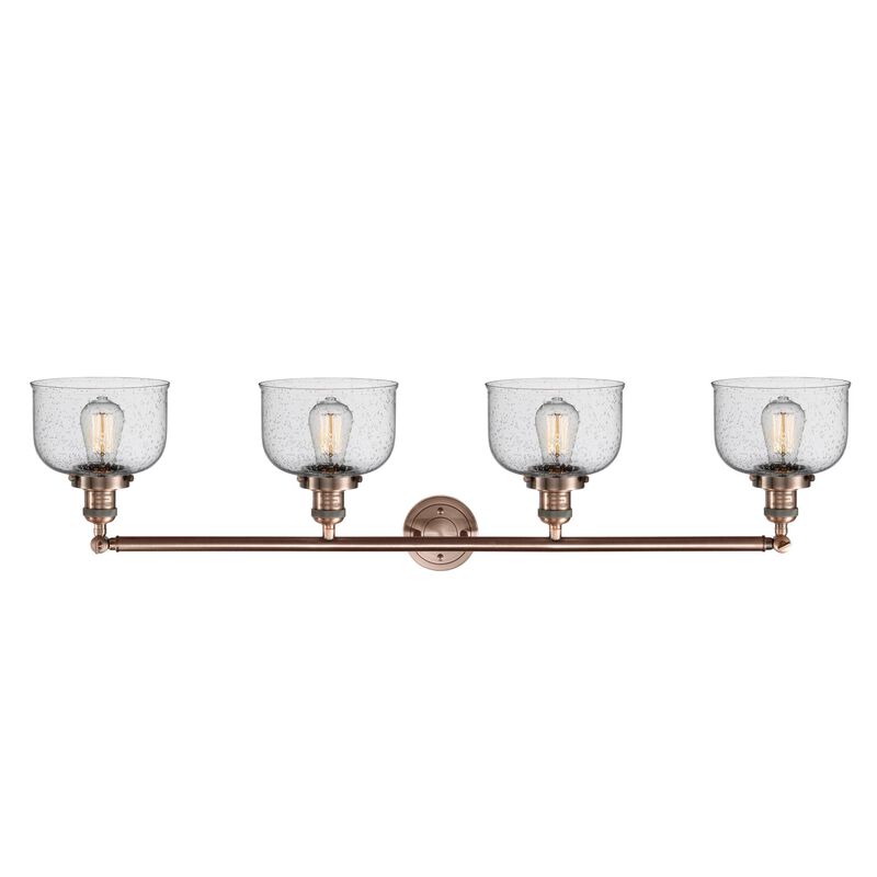 Bruno Marashlian Large Bell 44 Inch 4 Light LED Bath Vanity Light by Innovations Lighting