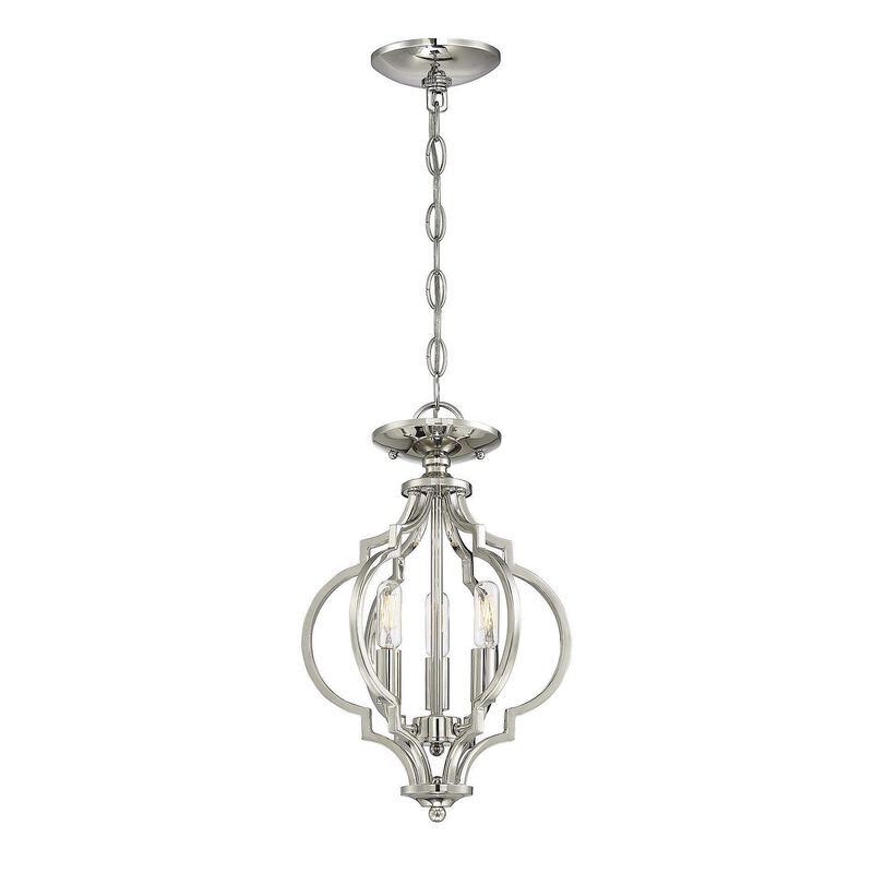 11 Inch LED Cage Pendant by Meridian Lighting