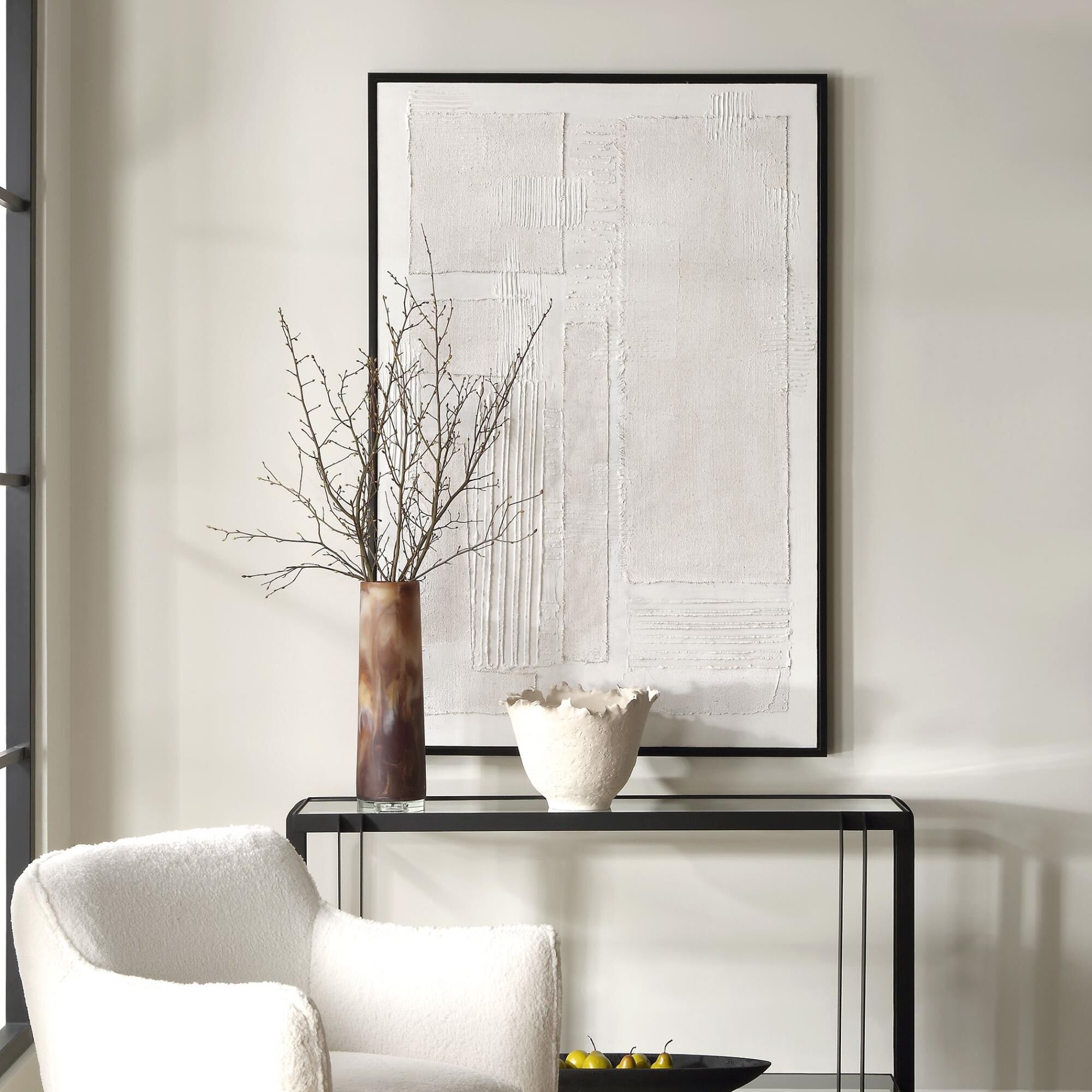 Shown in Black Gallery Frame finish