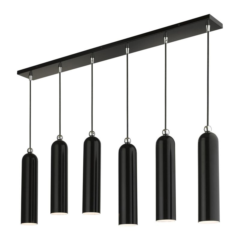 Ardmore 44 Inch 6 Light Linear Suspension Light by Livex Lighting