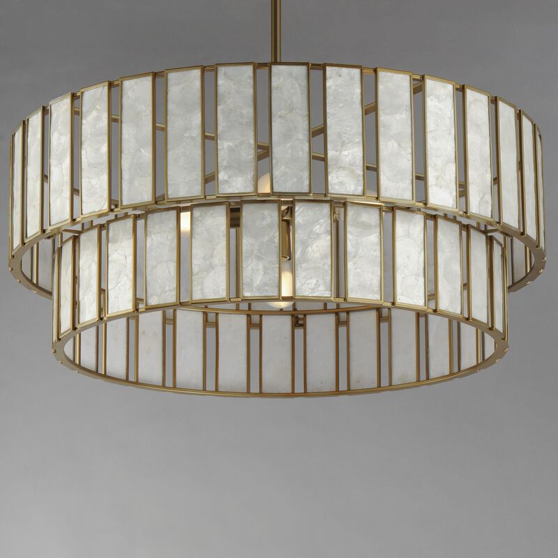 Miramar 32 Inch 6 Light Chandelier by Maxim Lighting