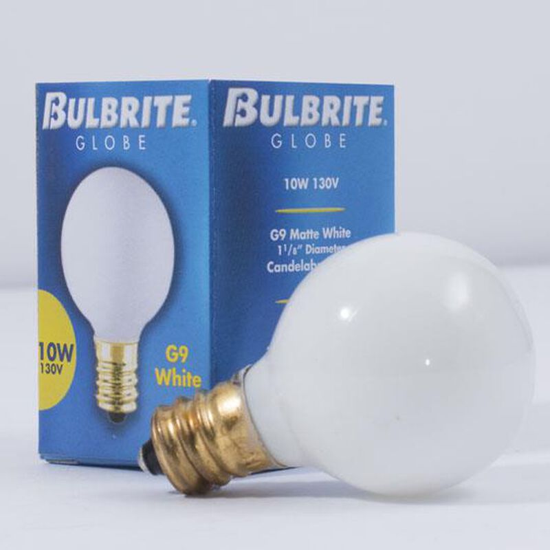 10 Watt G9 Incandescent Light Bulb by Bulbrite