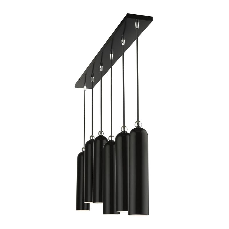 Ardmore 44 Inch 6 Light Linear Suspension Light by Livex Lighting