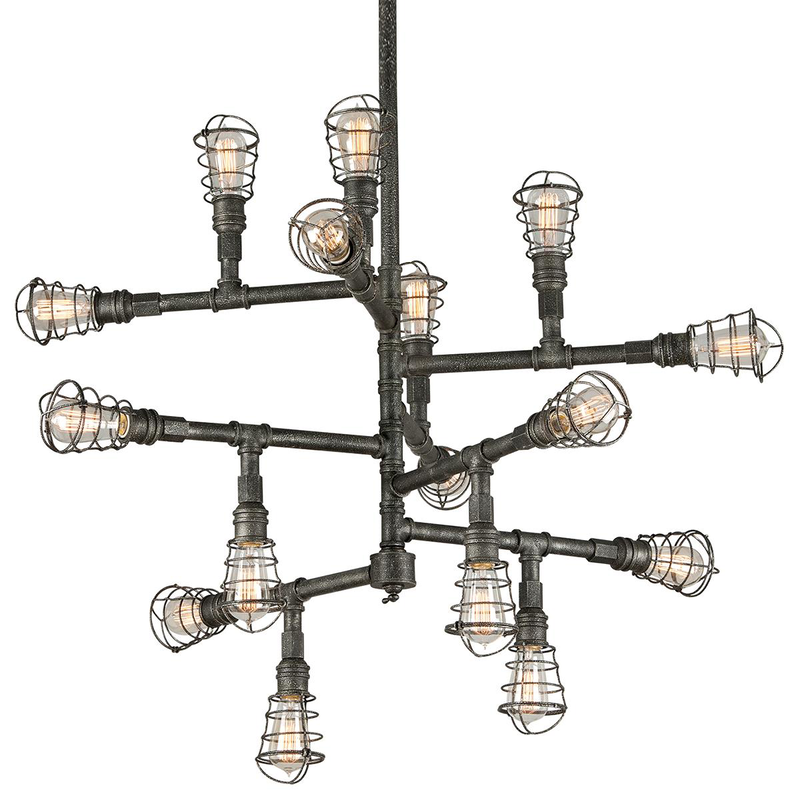 Conduit 42 Inch Chandelier by Troy Lighting