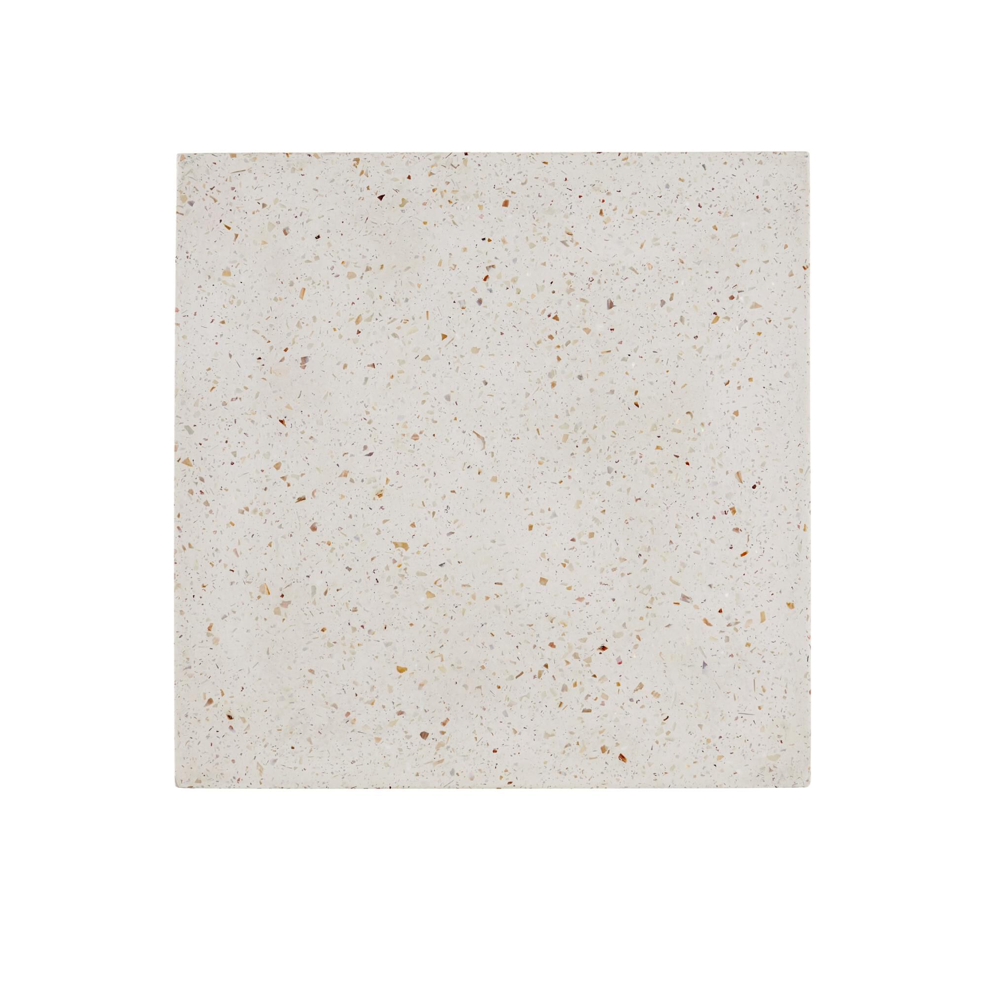 Shown in Ivory Terrazzo finish