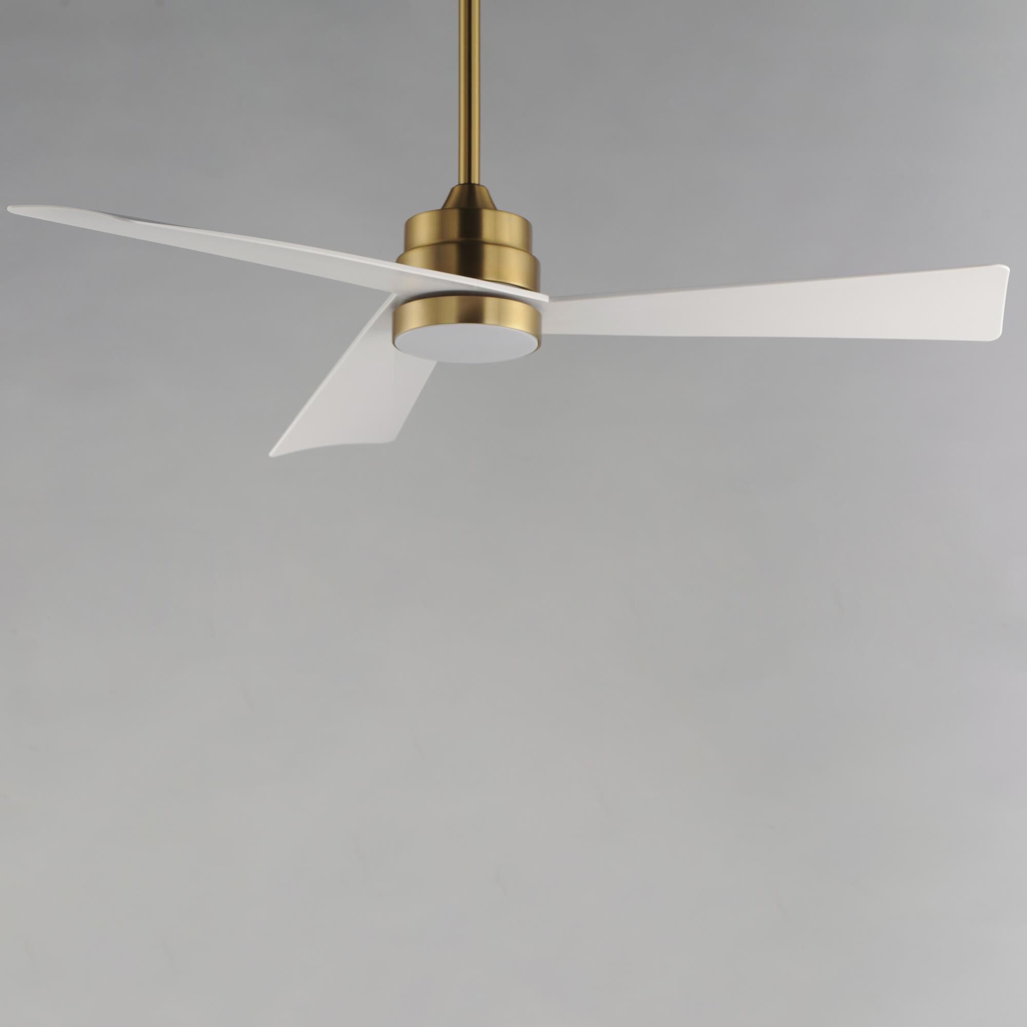 Shown in Natural Aged Brass finish and White glass and Pmma shade