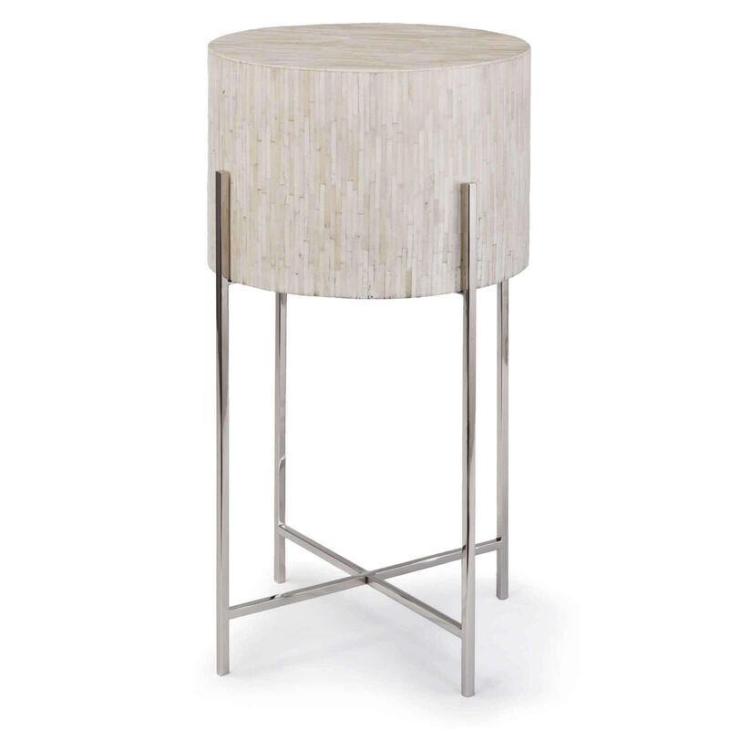 Bone Drum Accent Table by Regina Andrew