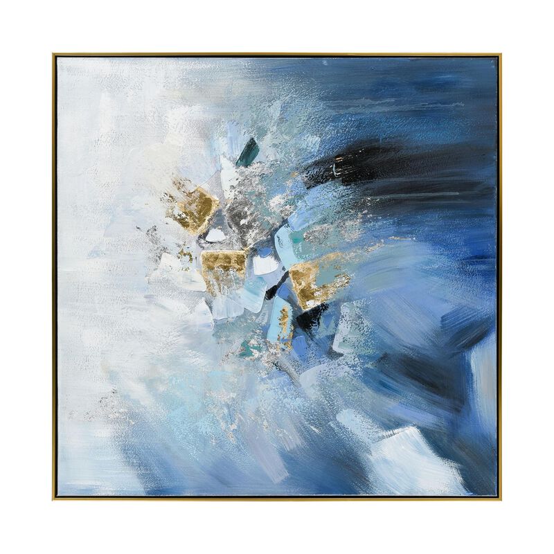 Bursts Framed Wall Art Painting by ELK Home