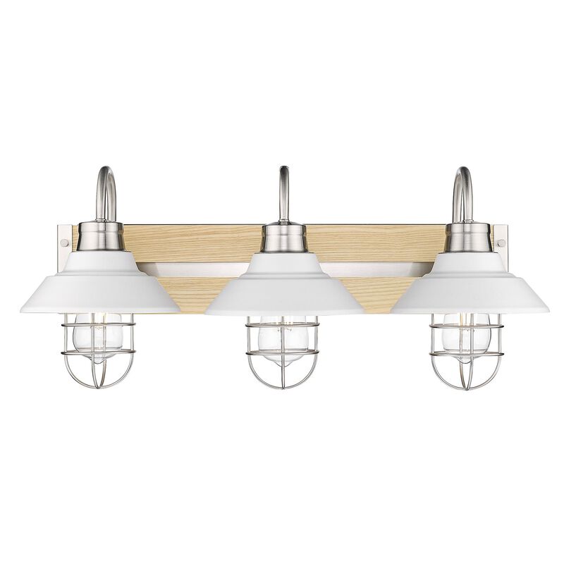 Fraser 26 Inch Bath Vanity Light by Golden Lighting