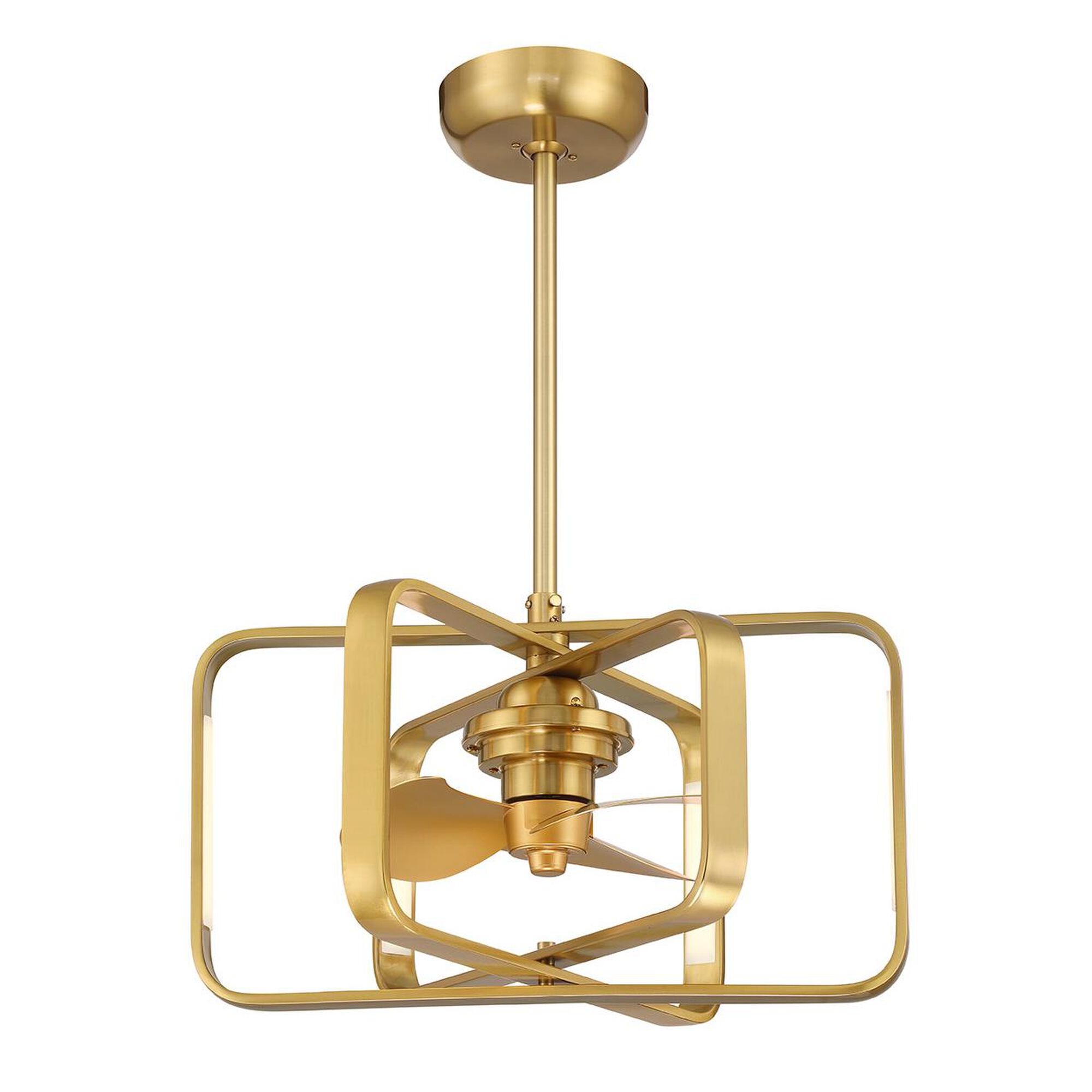 Shown in Warm Brass finish