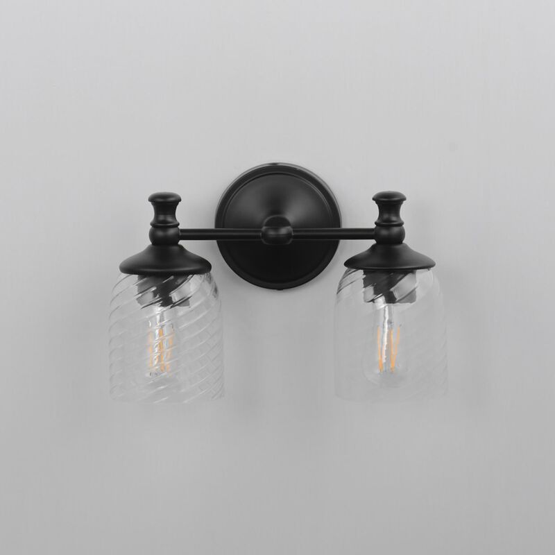 Swirl 14 Inch Bath Vanity Light by Maxim Lighting