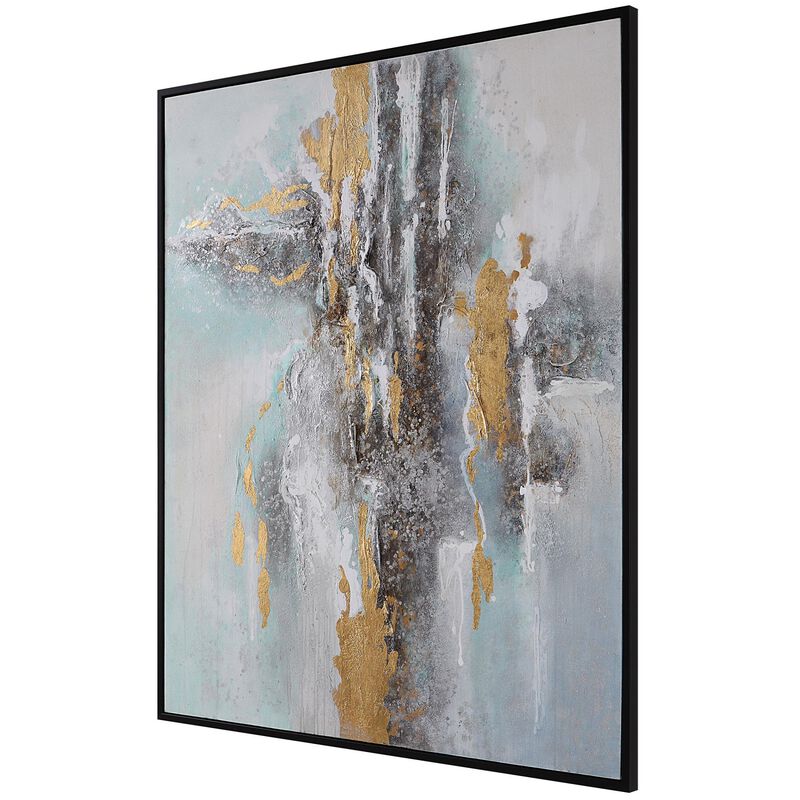 Mountain Mist Hand Painted Canvas Painting by Uttermost