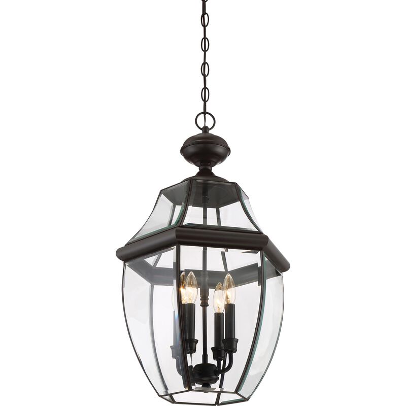 Newbury 26 Inch Tall 4 Light Outdoor Hanging Lantern by Quoizel