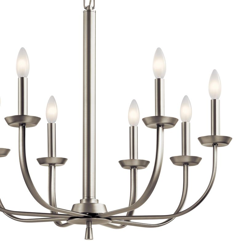 Kennewick 27 Inch 8 Light Chandelier by Kichler Lighting