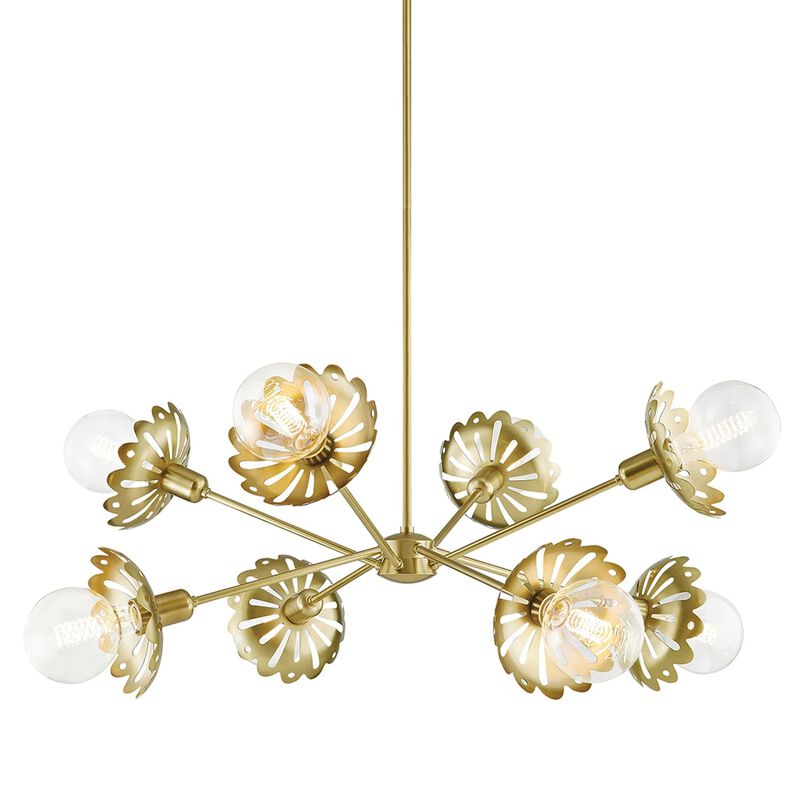 Alyssa 42 Inch Chandelier by Mitzi