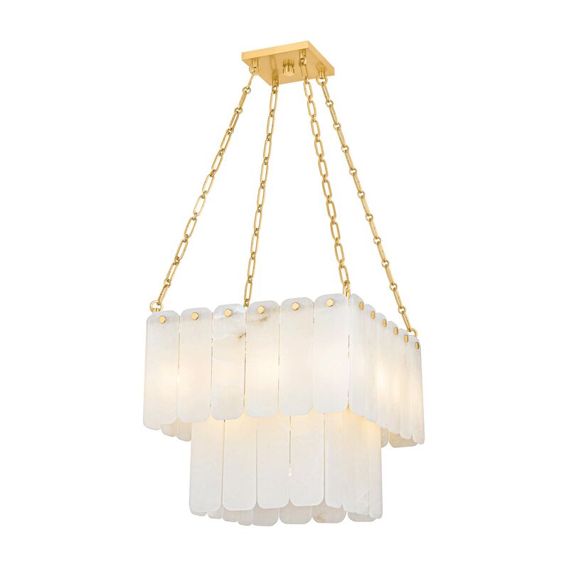 Moissanite 20 Inch Mini Chandelier by Hudson Valley Lighting