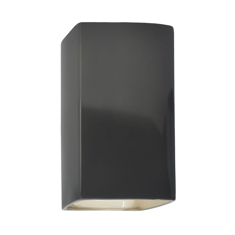 Ambiance 9 Inch Tall Outdoor Wall Light by Justice Design Group