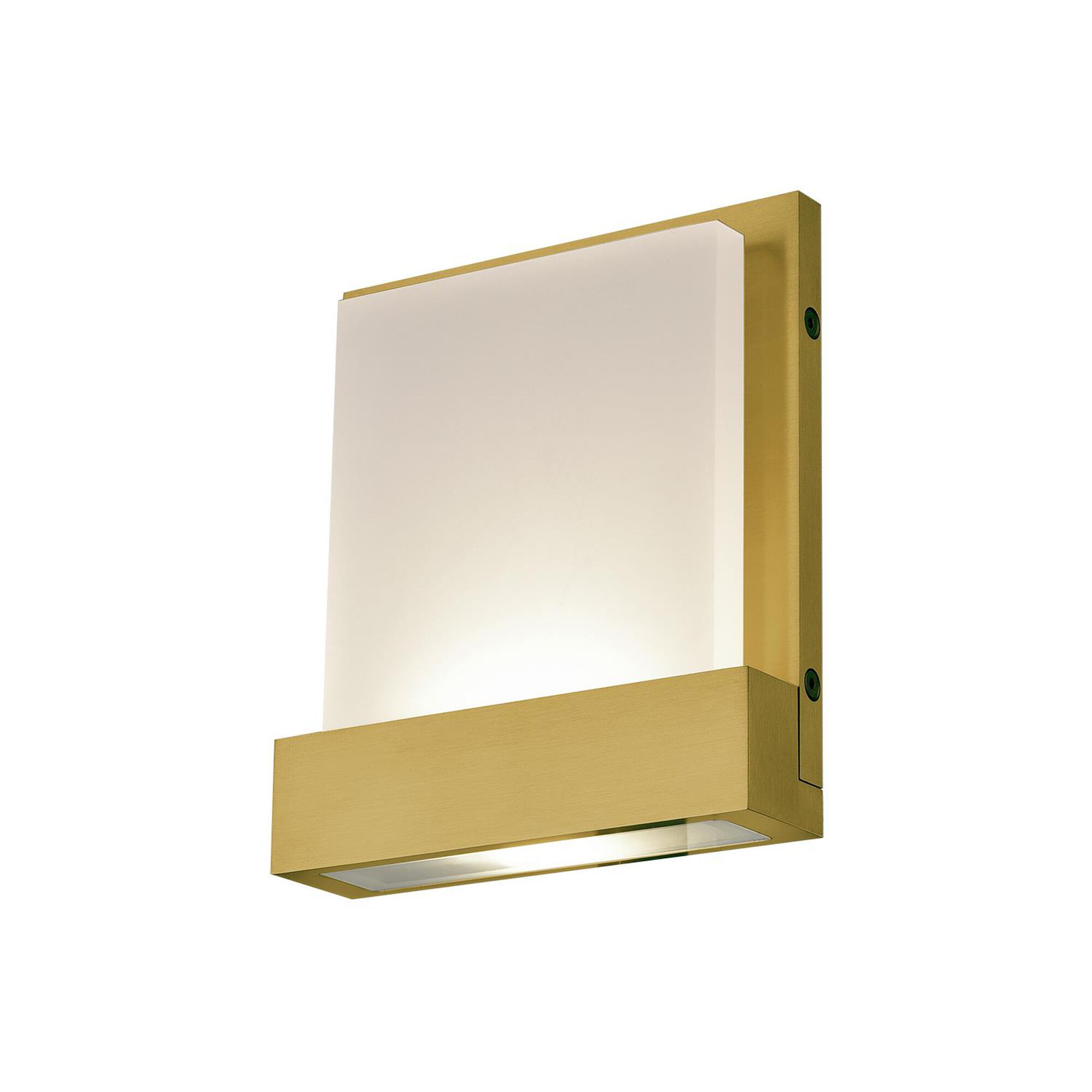 Shown in Black, Brushed Brass, Brushed Nickel, White finish and Frosted glass