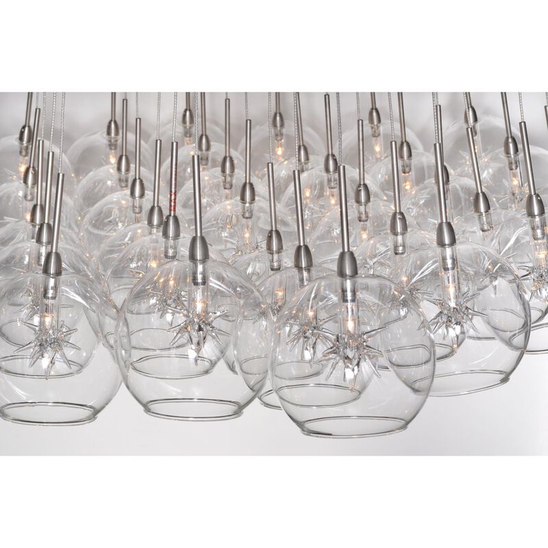 Starburst 33 Inch 37 Light Multi Light Pendant by ET2 Lighting