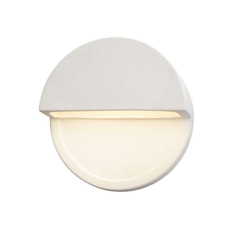 Ambiance Collection 8 Inch Tall Outdoor Wall Light by Justice Design Group