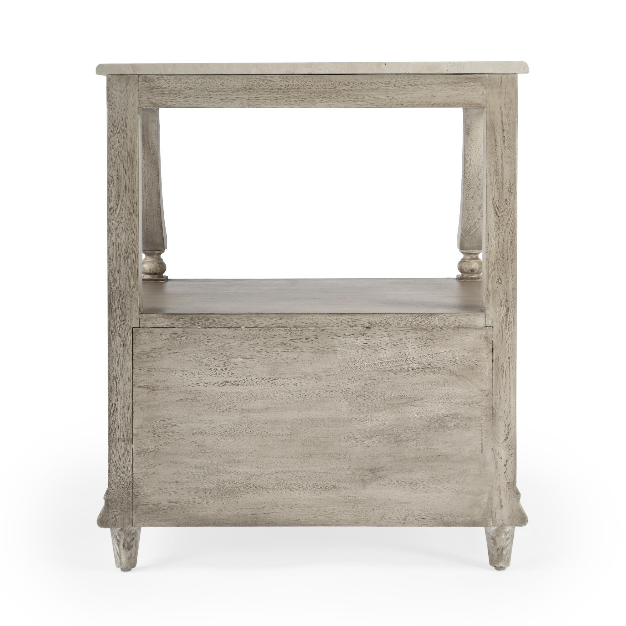 Shown in Rustic Gray finish