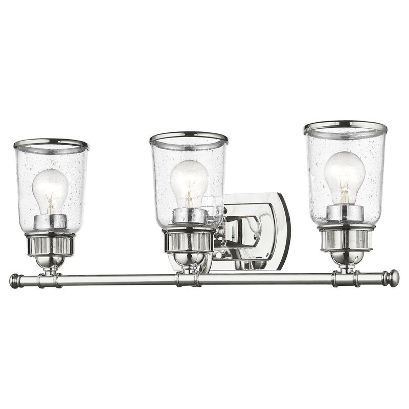 Lawrenceville 23 Inch 3 Light Bath Vanity Light by Livex Lighting