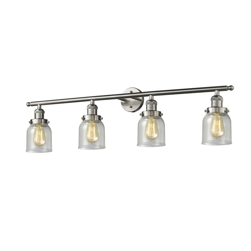 Bruno Marashlian Small Bell 42 Inch 4 Light LED Bath Vanity Light by Innovations Lighting