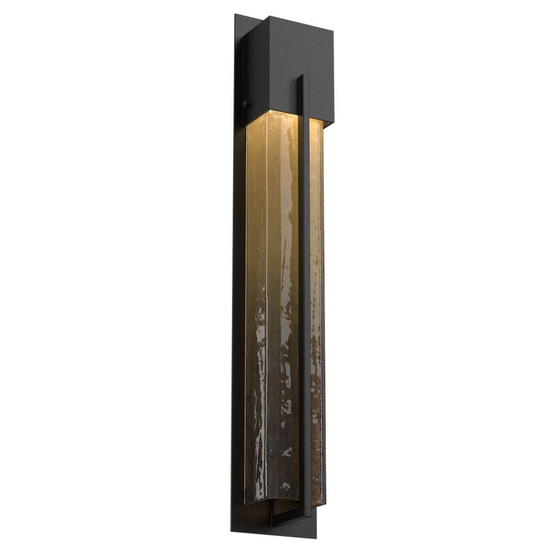 Hammerton Studio Square Glass 28 Inch Tall Outdoor Wall Light