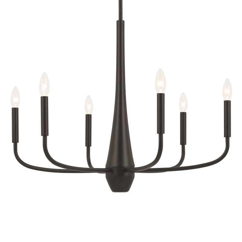 Deela 28 Inch 6 Light Chandelier by Kichler Lighting