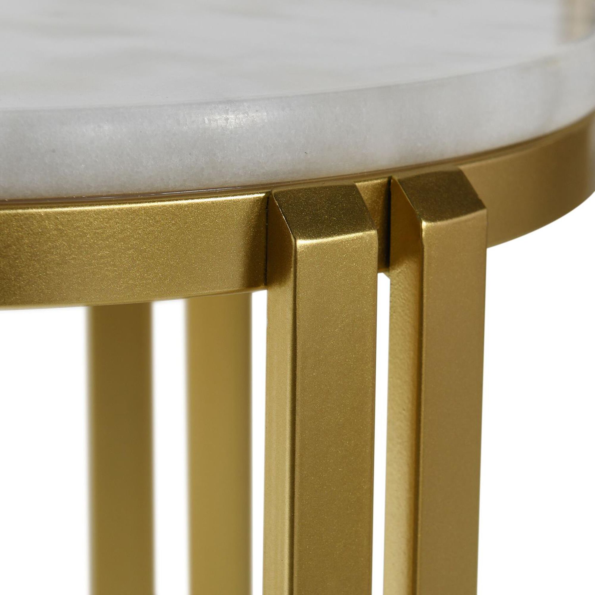 Shown in Antique Gold and White finish